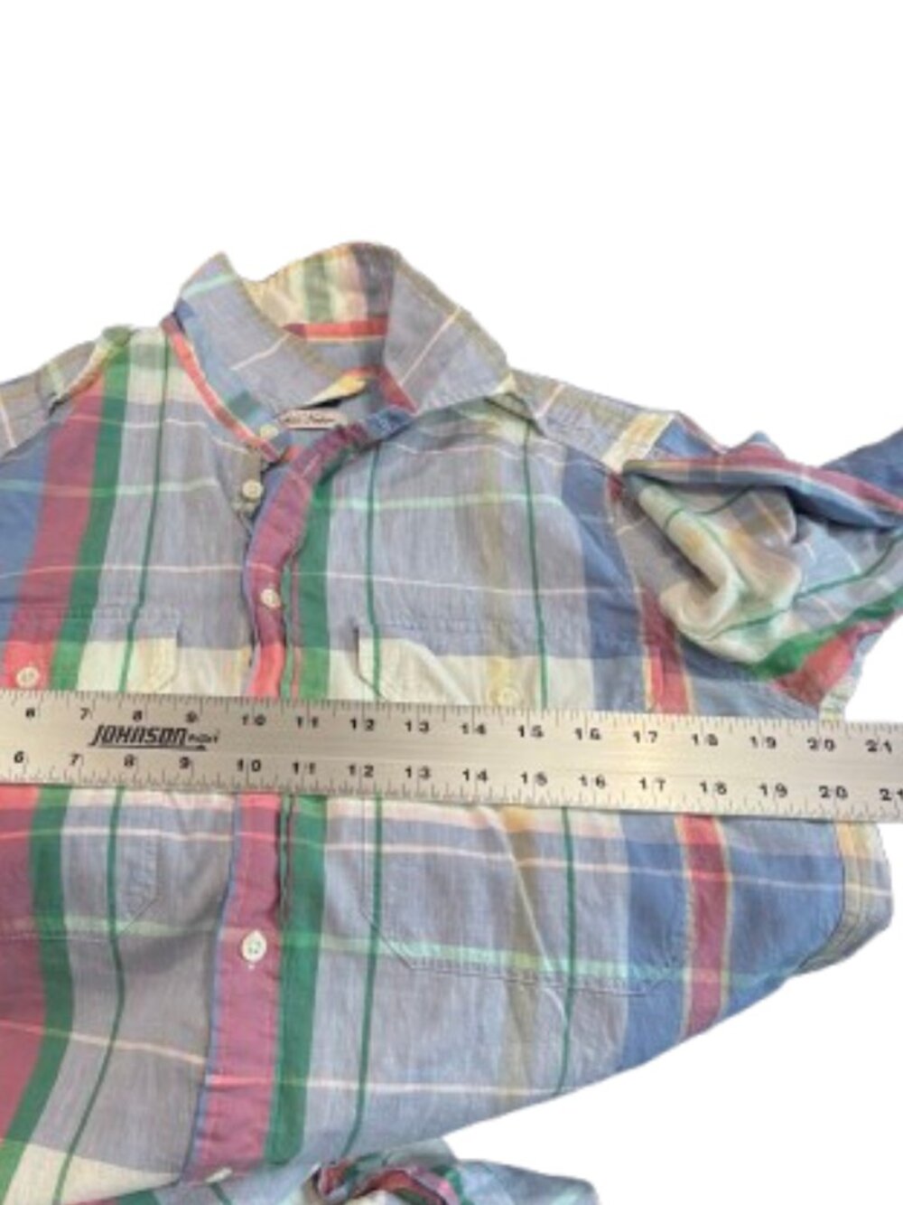 Ralph Lauren Plaid Button Front Maxi Shirt Dress Belted Long Sleeve Preppy (M/L) - Picture 11 of 16